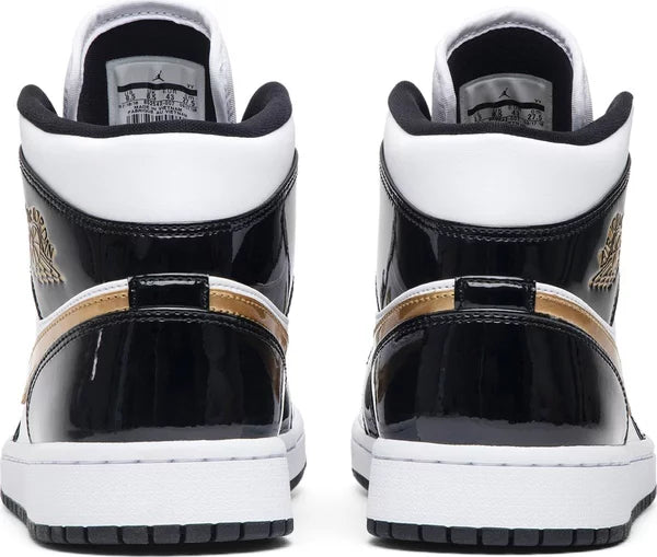 AIR JORDAN 1 MID BLACK GOLD