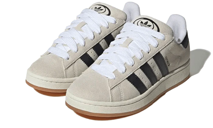ADIDAS CAMPUS 00S CRYSTAL WHITE CORE BLACK