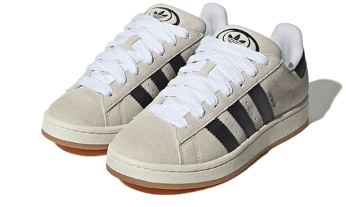 ADIDAS CAMPUS 00S CRYSTAL WHITE CORE BLACK