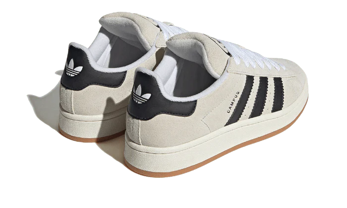 ADIDAS CAMPUS 00S CRYSTAL WHITE CORE BLACK