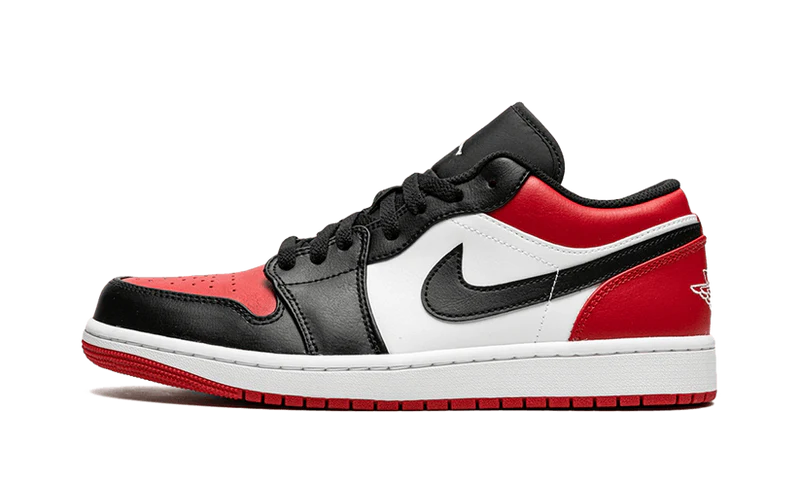 AIR JORDAN 1 LOW BRED TOE