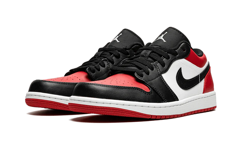 AIR JORDAN 1 LOW BRED TOE