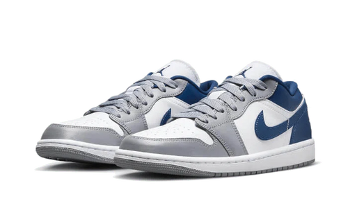 AIR JORDAN 1 LOW WHITE GREY BLUE