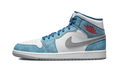 AIR JORDAN 1 MID FRENCH BLUE LIGHT STEEL
