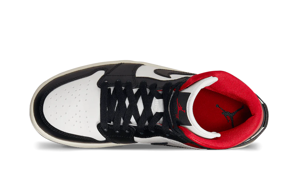 AIR JORDAN 1 MID GYM RED PANDA