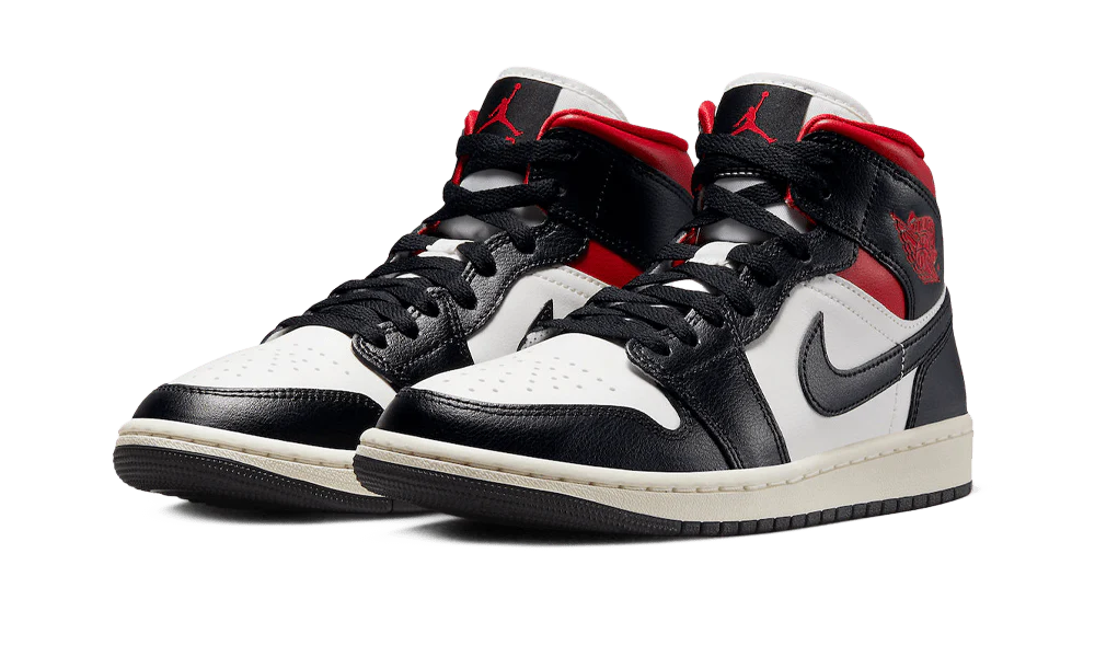 AIR JORDAN 1 MID GYM RED PANDA