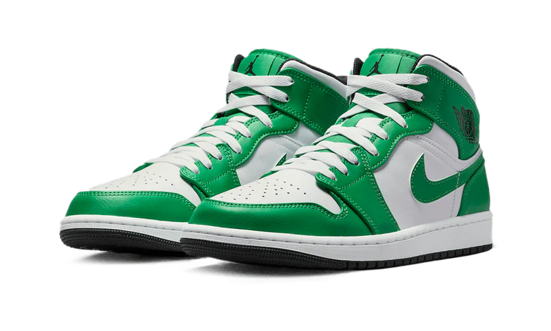 AIR JORDAN 1 MID LUCKY GREEN