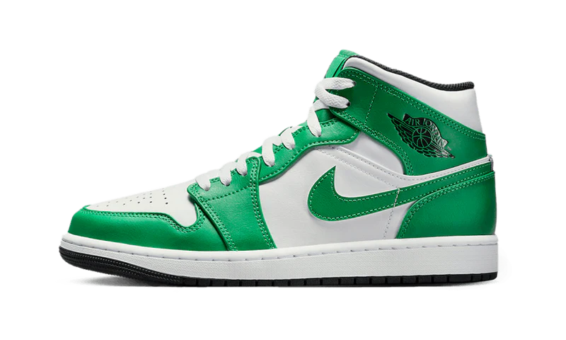 AIR JORDAN 1 MID LUCKY GREEN