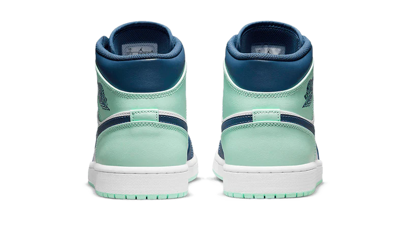 AIR JORDAN 1 MID MYSTIC NAVY MINT FOAM
