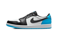 AIR JORDAN 1 RETRO LOW OG BLACK DARK POWDER BLUE