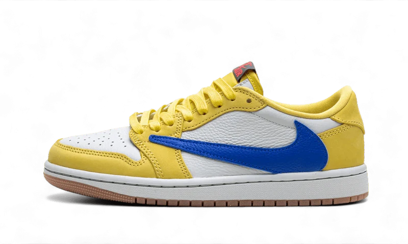 AIR JORDAN 1 RETRO LOW OG SP TRAVIS SCOTT CANARY YELLOW