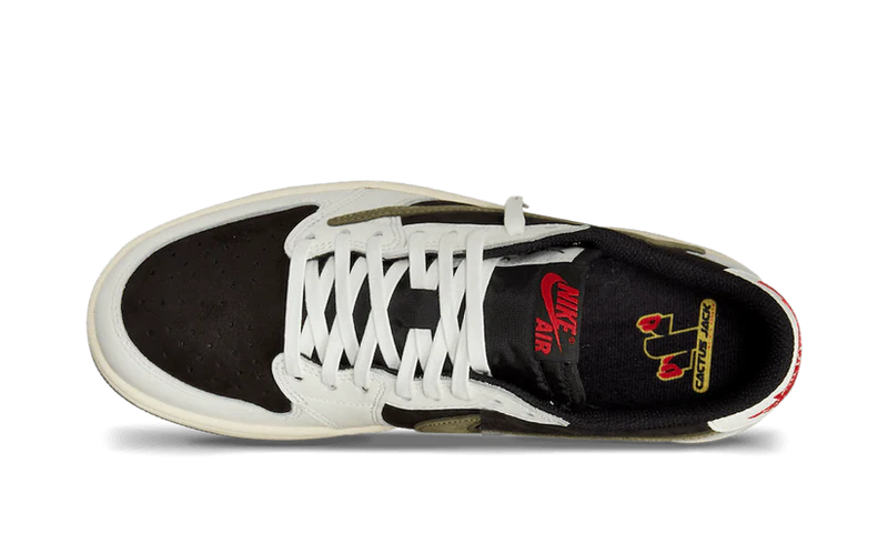 AIR JORDAN 1 RETRO LOW OG SP TRAVIS SCOTT MEDIUM OLIVE