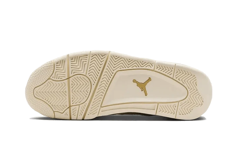 AIR JORDAN 4 SAIL METALLIC GOLD