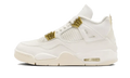 AIR JORDAN 4 SAIL METALLIC GOLD