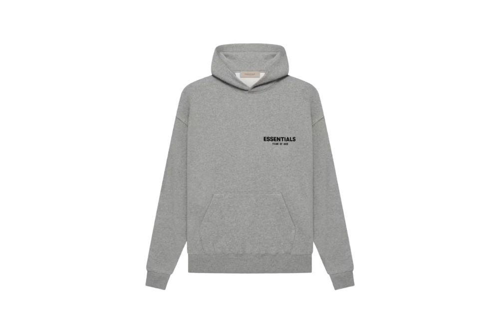 FEAR OF GOD ESSENTIALS HOODIE DARK OATMEAL (SS22)