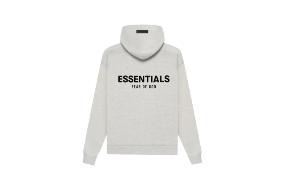 FEAR OF GOD ESSENTIALS HOODIE LIGHT OATMEAL (FW22)