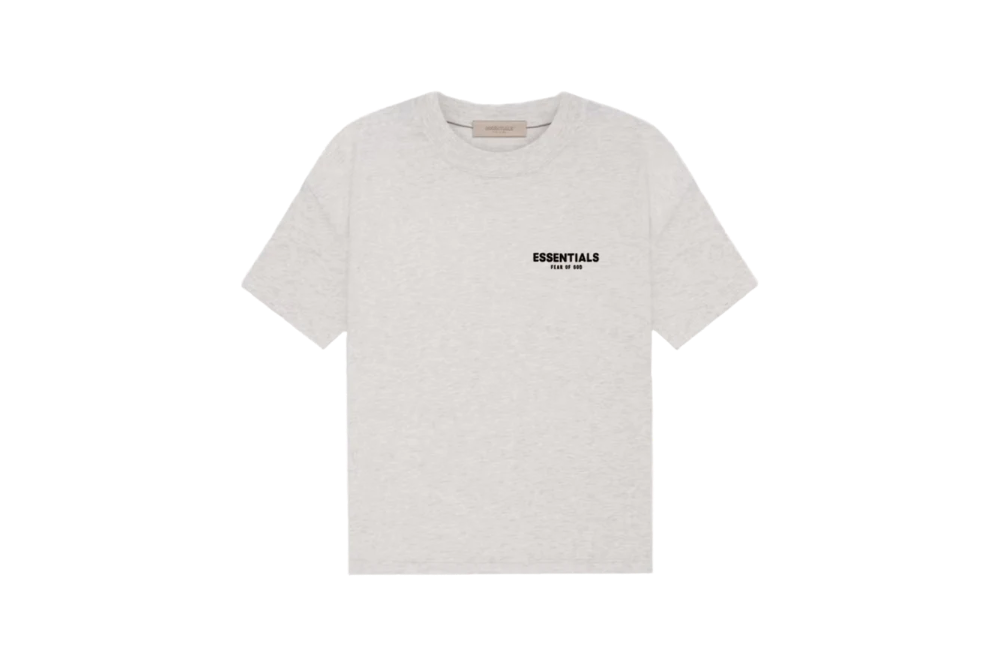 FEAR OF GOD ESSENTIALS T-SHIRT LIGHT OATMEAL (SS22)
