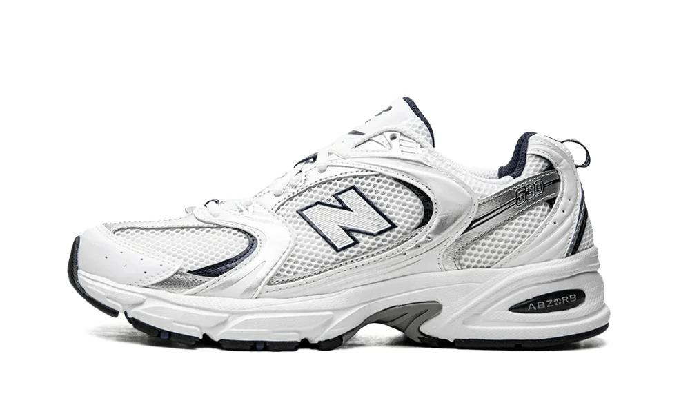 NEW BALANCE 530 WHITE SILVER NAVY