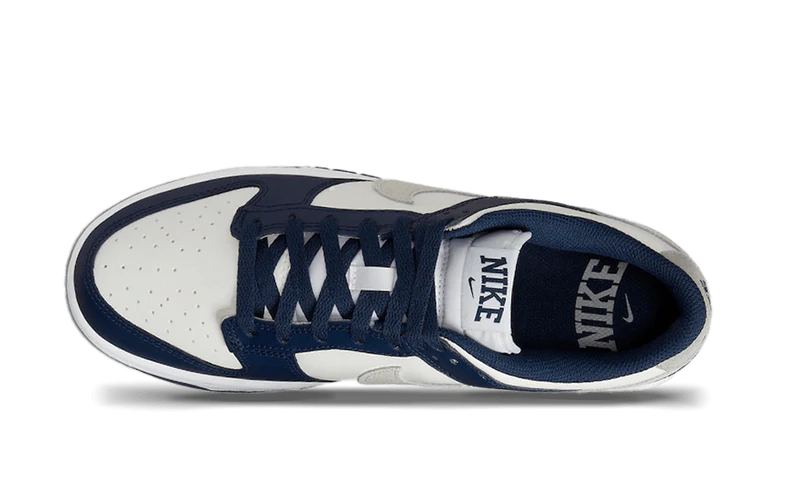 NIKE DUNK LOW SUMMIT WHITE MIDNIGHT NAVY
