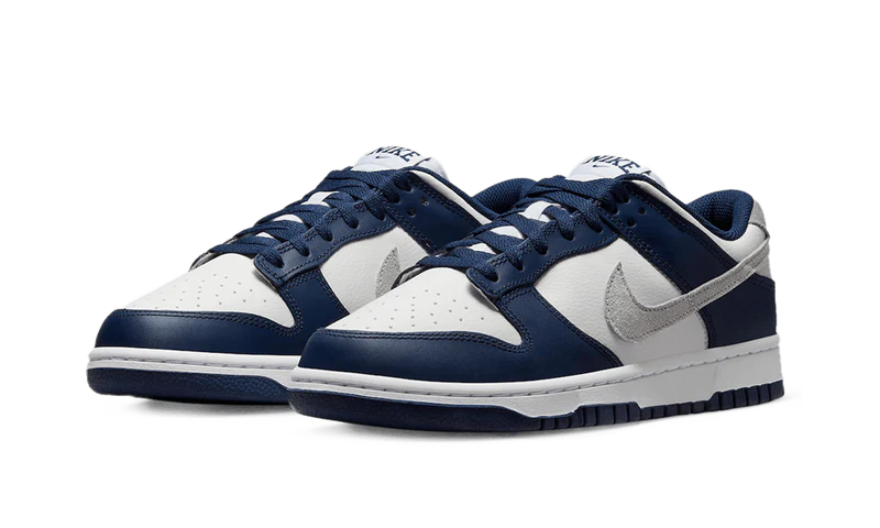NIKE DUNK LOW SUMMIT WHITE MIDNIGHT NAVY