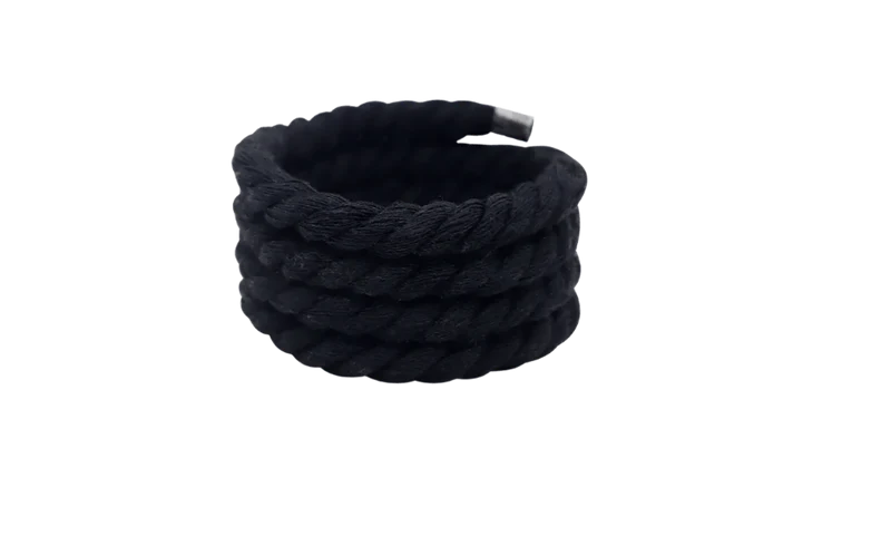 ROPE LACE BLACK - 8MM