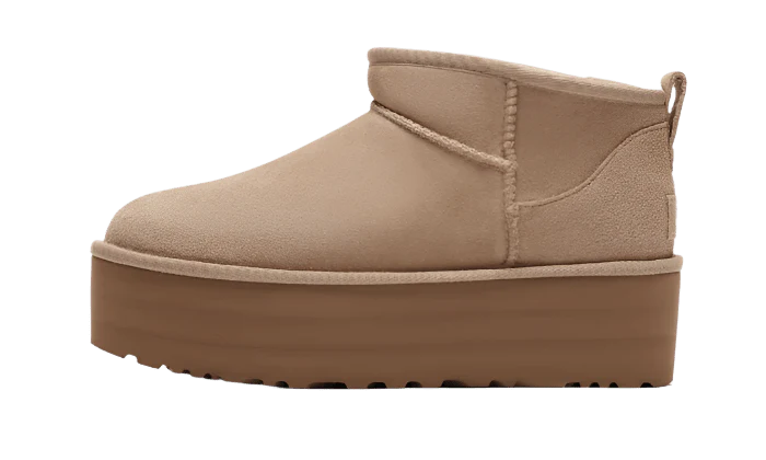 UGG CLASSIC ULTRA MINI PLATFORM SAND