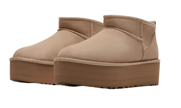 UGG CLASSIC ULTRA MINI PLATFORM SAND